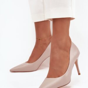 Szpilki Model Sivana LE140P Beige - Step in style